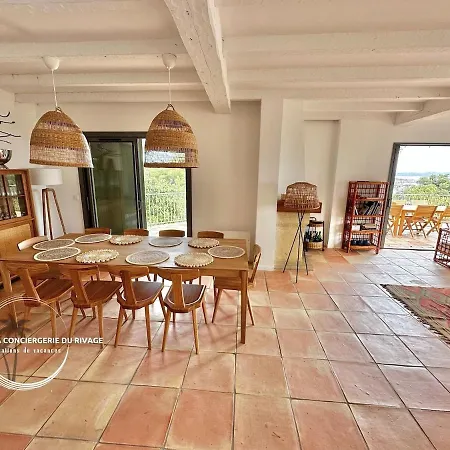 Вилла La Sarrazine - Port Du Niel - Vue Йер